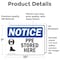 Signmission 7 in Height, 10 in Width, Vinyl Decal, Rectangle OS-2PACK-NS-D-710-L-17776 - alternate 2